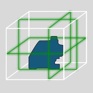 Produktbild für Kreuzlinienlaser DeWalt DCE089D1G-QW, 3 x 360°