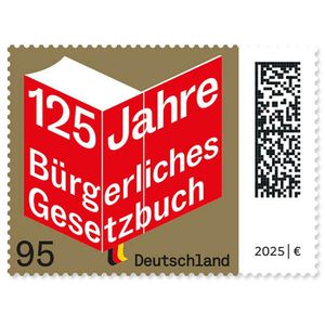 Produktbild für Briefmarken DeutschePost Set, 10 Stück à 95cent