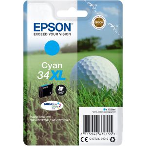Produktbild für Tinte Epson 34XL C13T347240 Golfball, cyan