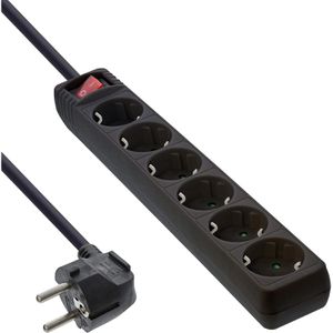 Steckdosenleiste InLine 16465T, mit 5m Kabel