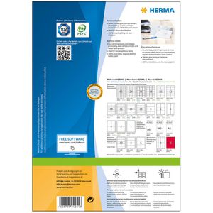 Produktbild für Adressetiketten Herma 4254 Premium, weiß