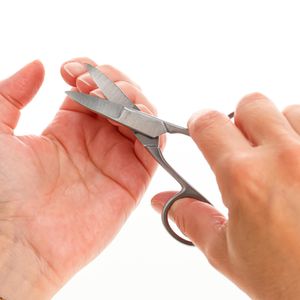 Produktbild für Nagelschere Ratiomed 730622, Edelstahl