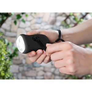 Produktbild für Taschenlampe Böttcher-AG Dynamo, LED, aufladbar