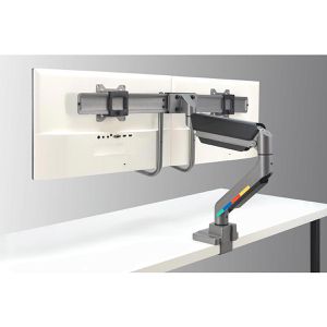 Produktbild für Monitorhalterung Kensington SmartFit Dual, VESA 75 &amp; 100 mm