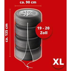 Produktbild für Reifenschutzhülle Walser 13701, 19-20 Zoll