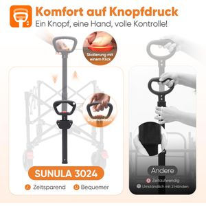 Produktbild für Bollerwagen Sekey Sunula FW226, faltbar