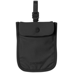 Portemonnaie Pacsafe Coversafe S25, schwarz, aus Nylon