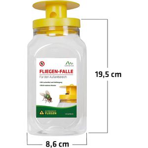 Produktbild für Fliegenfalle Gardigo 66805, zum Aufstellen und Aufhängen