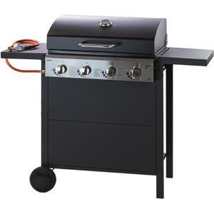 Produktbild für Gasgrill DEMA Texas 4X, 17573, schwarz, 4 Brenner