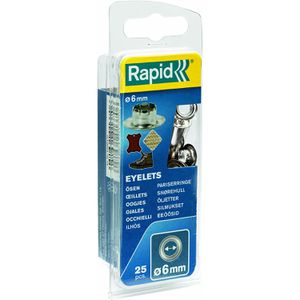 Produktbild für Ösen Rapid 5000410, mit Einschlagwerkzeug