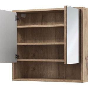 Produktbild für Spiegelschrank Vicco Eliza Viking Oak, eiche