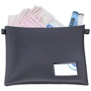 Banktasche effektivo 10906, schwarz, Kunstleder