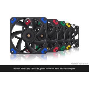 Produktbild für Gehäuselüfter Noctua NF-A12x15 PWM black.swap