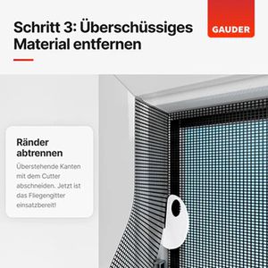Produktbild für Fliegengitter Gauder Insektenschutz aus Polyester