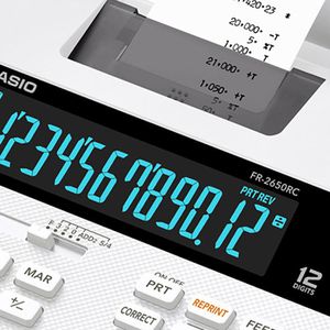 Produktbild für Tischrechner Casio FR-2650RC, Farbbanddruck