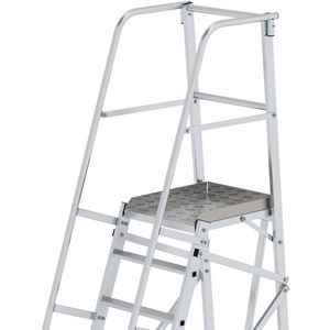 Produktbild für Podestleiter MUNK 52508, mit nivello-Leiterfüße