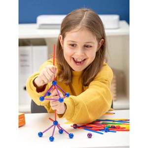 Produktbild für Lernspielzeug Betzold 87071, Geometrie-Steckbaukasten