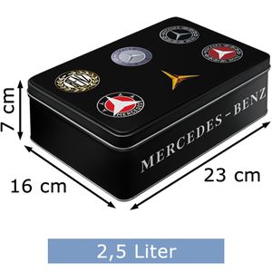 Produktbild für Vorratsdose Nostalgic-Art Mercedes-Benz Logo