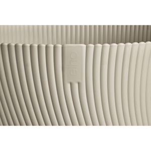 Produktbild für Übertopf elho Sereh rund, beige, Ø 30 x 25 cm