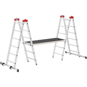Produktbild für Gerüst Hailo G60, 1-2-3 500 Combi, 9459-507, Arbeitshöhe 4,35m