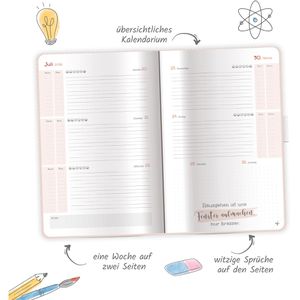 Produktbild für Schülerkalender Trötsch Flexi Calm, Schuljahr 2026/2027