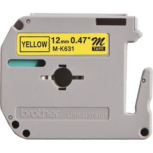 Produktbild für Schriftband Brother M-K631, 12mm