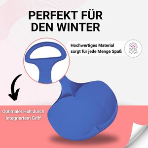 Produktbild für Poporutscher Elasto Schneeflitzy mit Griff, für Kinder