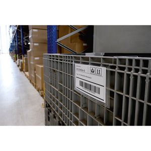 Produktbild für Kennzeichnungstasche Durable 118419, A5 quer