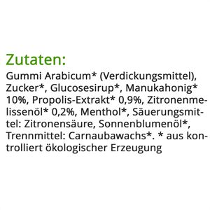 Produktbild für Fruchtbonbons Hoyer MGO 150+ active, BIO