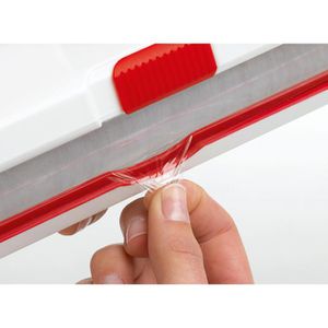 Produktbild für Folienschneider Emsa Click &amp; Cut 508020 weiß/rot