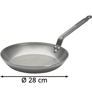 Produktbild für Pfanne deBuyer Lyonnaise Carbone Plus 10-511028, Ø 28 cm