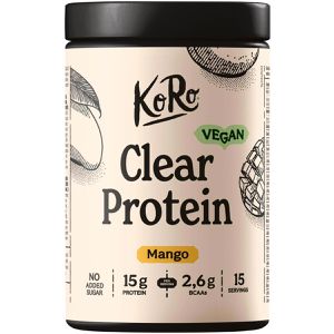KoRo Proteinpulver Clear Protein, 300 g, 15,2 g Protein je Portion (30 g), Mango