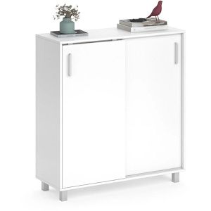 Produktbild für Schuhschrank Vicco Viva, weiß, mit Schiebetüren