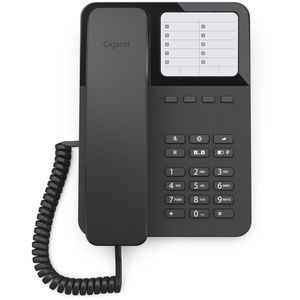 Produktbild für Telefon Gigaset DESK 400, schwarz