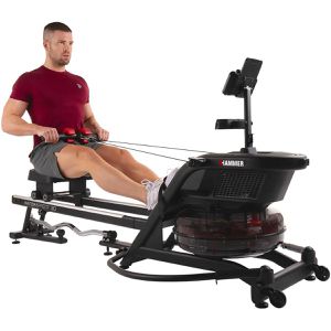 Produktbild für Rudergerät Hammer-Sport WaterEffect 3D Stahlrahmen, bis 150 kg