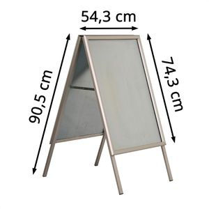 Produktbild für Kundenstopper Update-Displays DIN B2, 50 x 70 cm