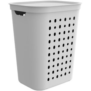 Wäschekorb Rotho Jona, weiß, mit Deckel