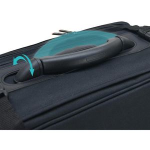 Produktbild für Pilotenkoffer Monolith 2168, schwarz, 21 Liter