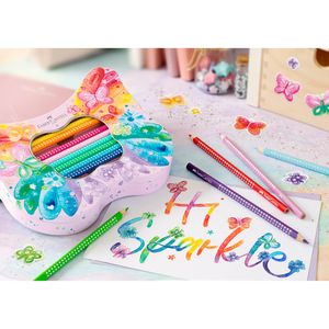 Produktbild für Buntstifte Faber-Castell Sparkle Schmetterling