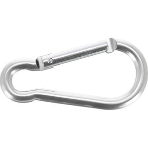 Karabinerhaken Dörner+Helmer 4815834, Aluminium