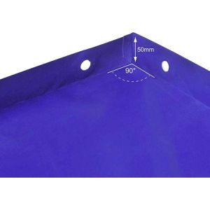 Produktbild für Anhänger-Plane ProPlus 340814, wasserdichte Flachplane