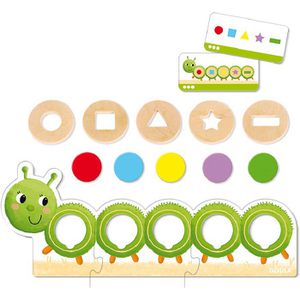 Produktbild für Motorikspielzeug Goula 53477, Raupe