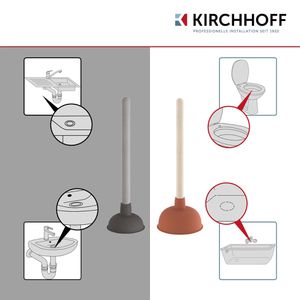 Produktbild für Pömpel Kirchhoff Ausgussreiniger mit Holzgriff