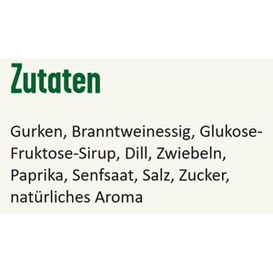 Produktbild für Gemüsekonserve Kühne Gewürzgurken Kräuter, in Branntweinessig
