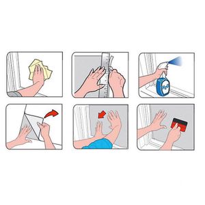 Produktbild für Fensterfolie d-c-fix Frost Premium, selbsthaftend