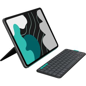 Produktbild für Tablet-Hülle Logitech Flip Folio, 920-013382, grau