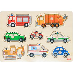 Motorikspielzeug Goki 57996, Verkehrsmittel