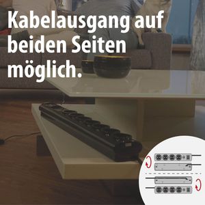 Produktbild für Steckdosenleiste Brennenstuhl Primera-Tec, 2m