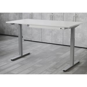 Produktbild für Unterbau-Schublade Hammerbacher UCT1/W, weiß, aus Metall
