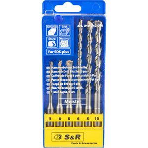 Produktbild für Bohrer S&amp;R 210240006, SDS+